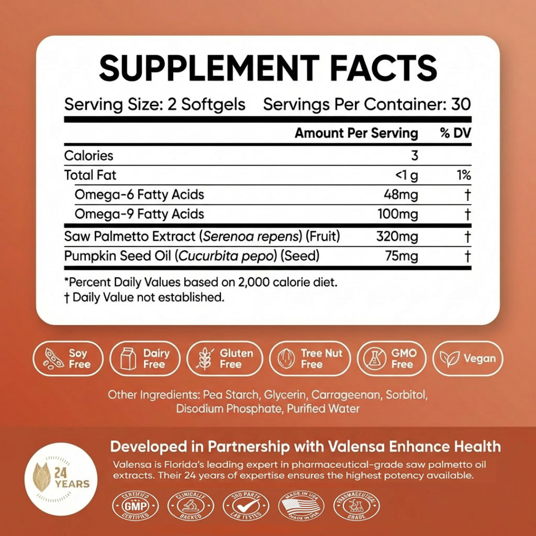 Floriva Saw Palmetto Capsules