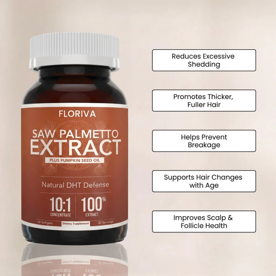 Floriva Saw Palmetto Capsules