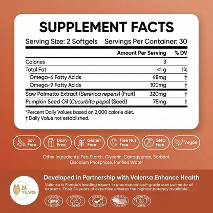Floriva Saw Palmetto Capsules
